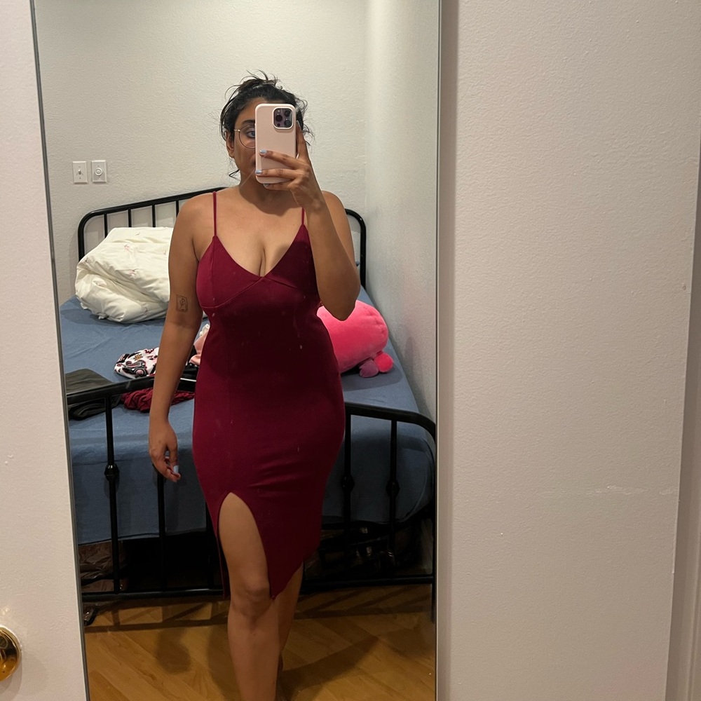 Slit dress for boat party!